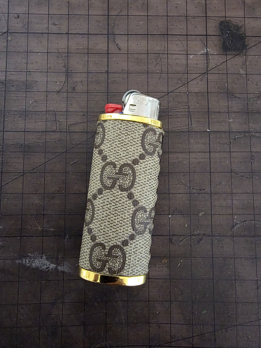 Designer-Patterned Men’s Lighter Sleeve - Lighter Not Included